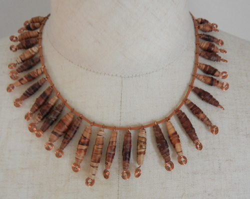 Birch Bark Necklace SOLD
